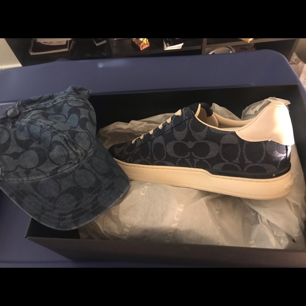 Coach Shoes with Coach hat to match